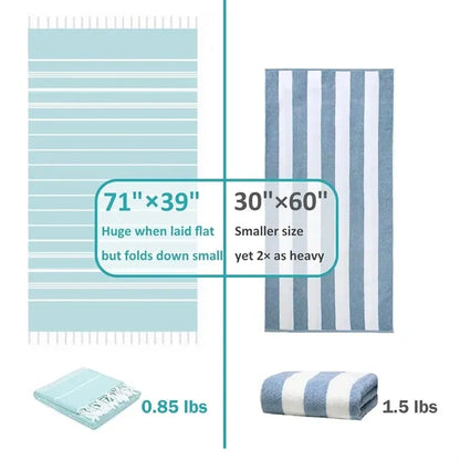 Turkish Cotton Beach Towel