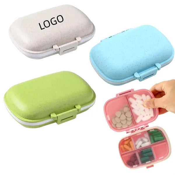 8 Compartments Travel Pill Organizer