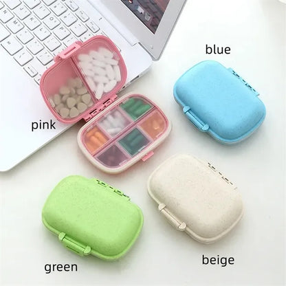 8 Compartments Travel Pill Organizer