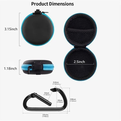 Earphone Carry Case Earbud Travel Carrying