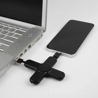 5-in-1 Cell Phone Charging Cable Spinner