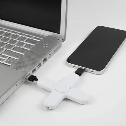 5-in-1 Cell Phone Charging Cable Spinner