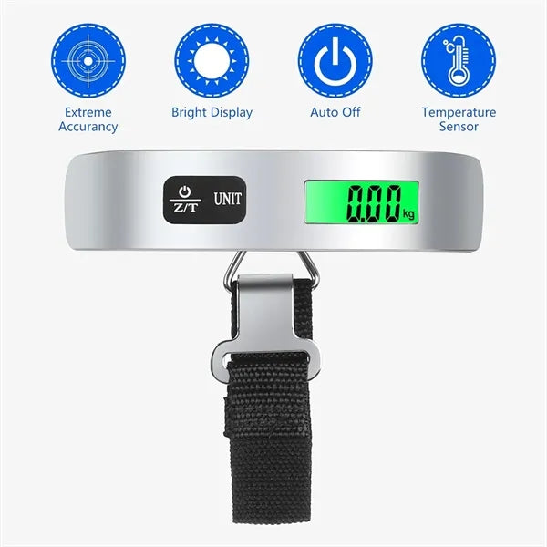 Digital Luggage Scale with Hook