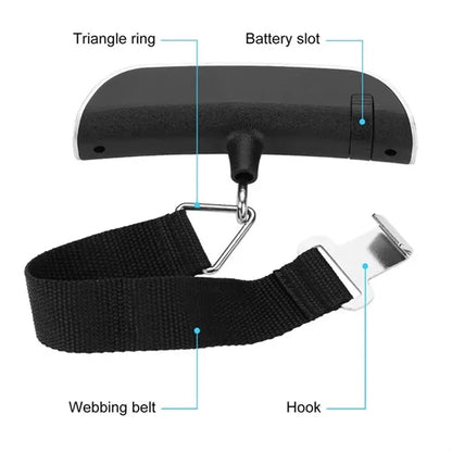 Digital Luggage Scale with Hook