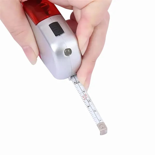4 in 1 Compact Travel Tool with LED Flashlight