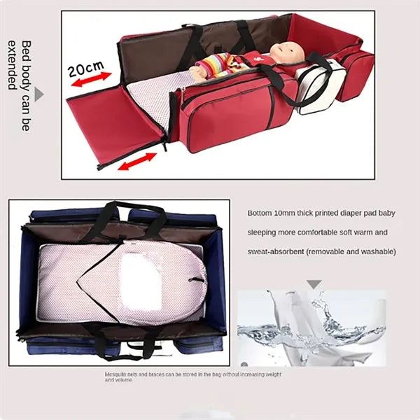Portable Travel Baby Folding Bed