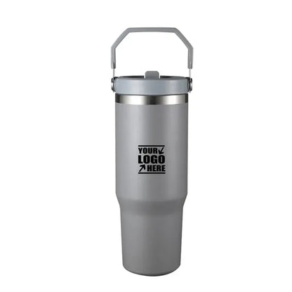 Stainless Steel Double Wall Insulated Tumbler With Handle