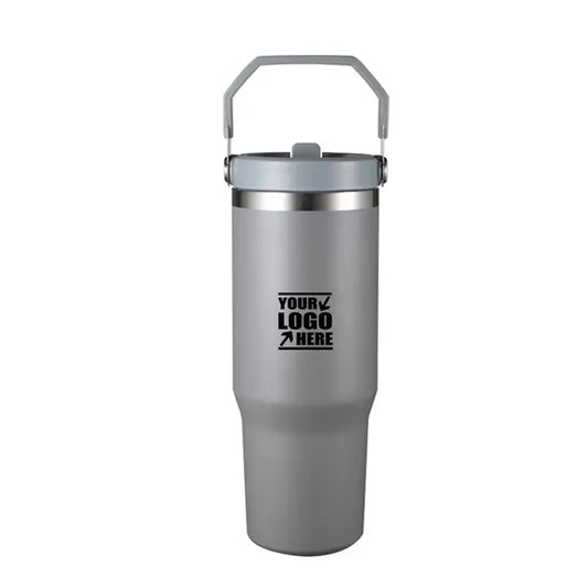 Stainless Steel Double Wall Insulated Tumbler With Handle