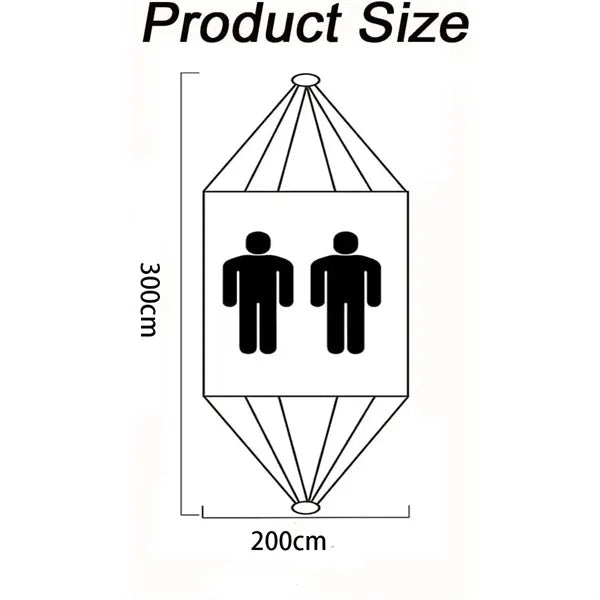 Soft Backpacking Hammock With Straps
