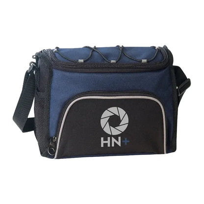 Lunch Cooler Bag w/ Pockets & Shoulder Strap