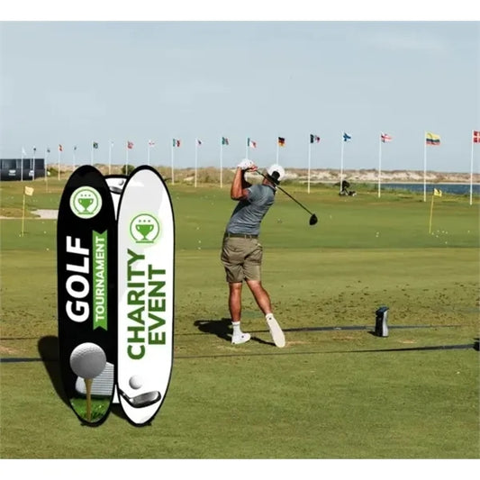 Tower Pop Up Banner  (3.28 Ft x 6.56 Ft)