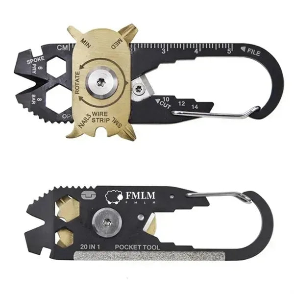 20 in 1 Pocket Tool Portable keychains