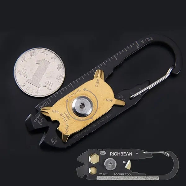 20 in 1 Pocket Tool Portable keychains