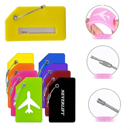 Silicone Luggage Tags