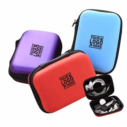 Waterproof Purse Storage Carrying Hard EVA Earphone Case