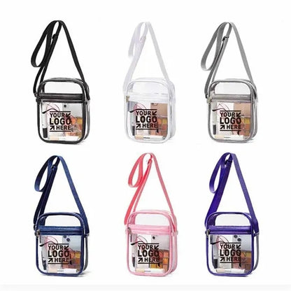 PVC purse, Stadium Approved Clear Crossbody Bag