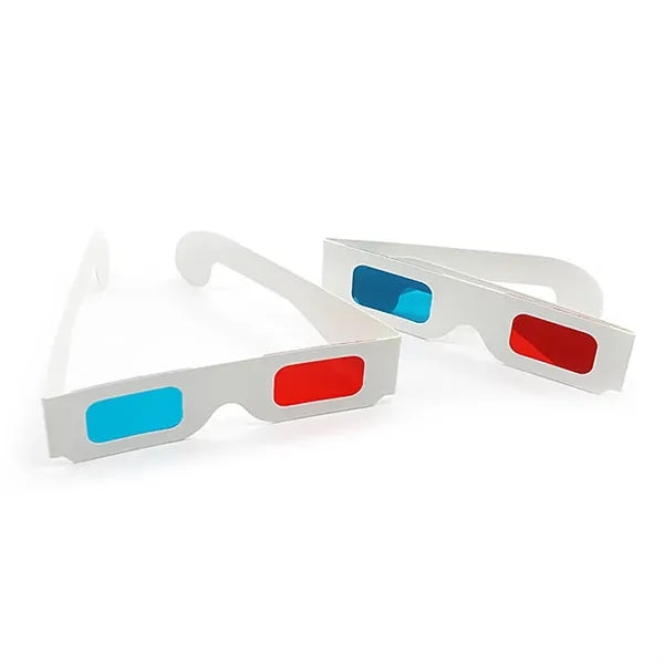 Cardboard 3D Red & Blue Glasses