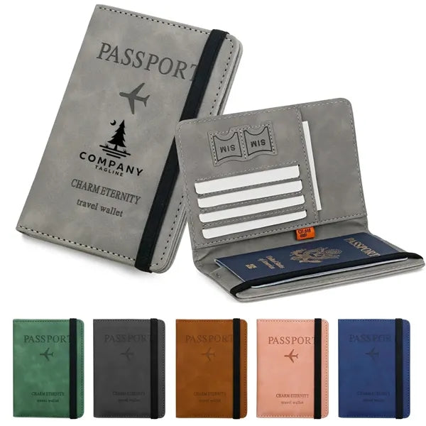 Travel Wallet Passport Holder For Men