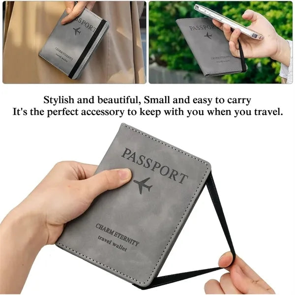 Travel Wallet Passport Holder For Men