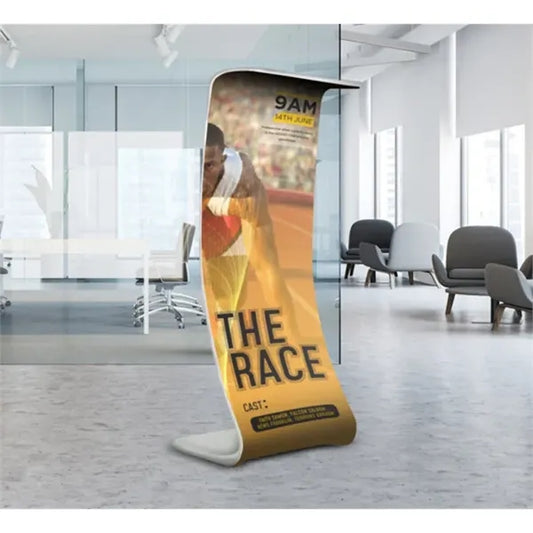 Fabric Display Stand Snake D Package (36.2" x 131.9")