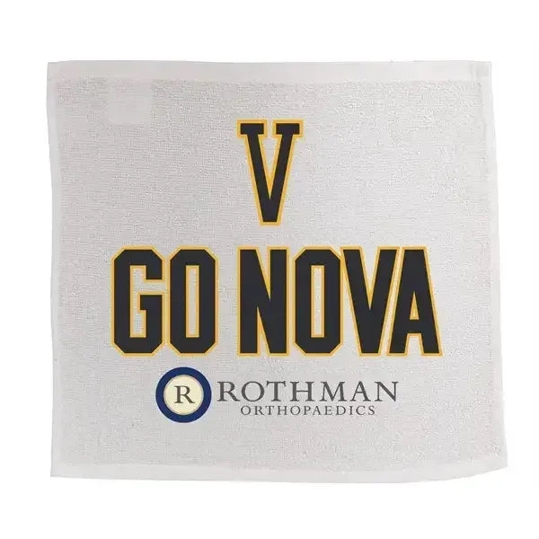 100% Cotton, Terry Sports Towel, (15" L X 15" W )