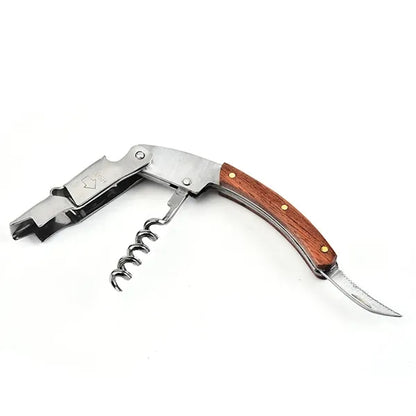 Stainless Steel Multifunctional Wine Bottle Opener