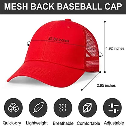 Adjustable Mesh Back Cap