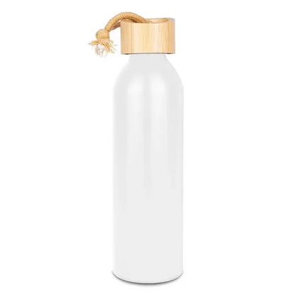 Meriden Sustainable Aluminum Bottle with Bamboo Lid &Cotton