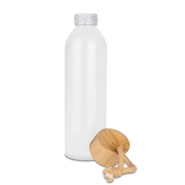 Meriden Sustainable Aluminum Bottle with Bamboo Lid &Cotton