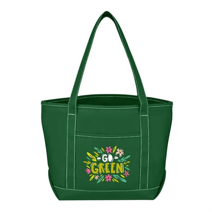 Full Color Medium Starboard 24 oz. Cotton Canvas Bag