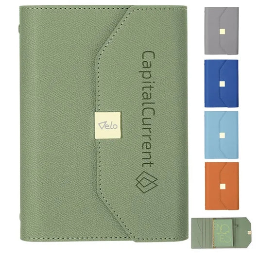 A5 Premium Trifold Business Notebook