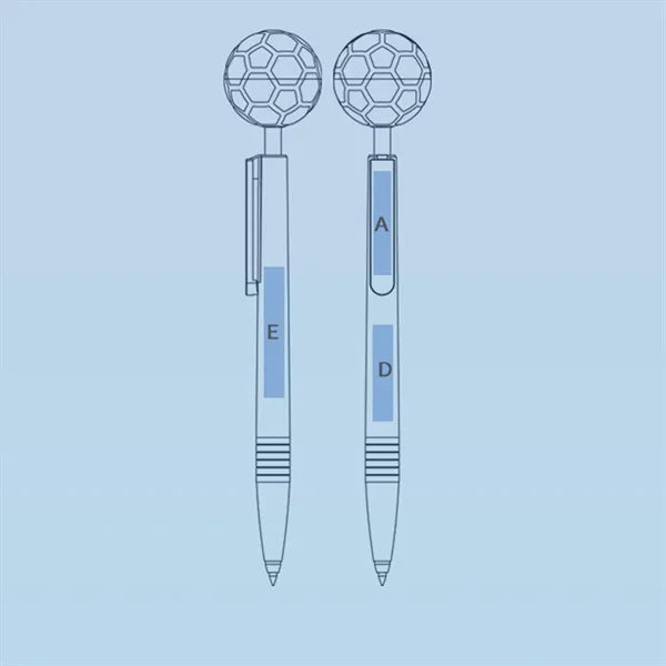 Spinner Ball Gel Ink Pen