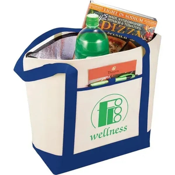 Insulated Lighthouse Boat Tote Cooler-BG