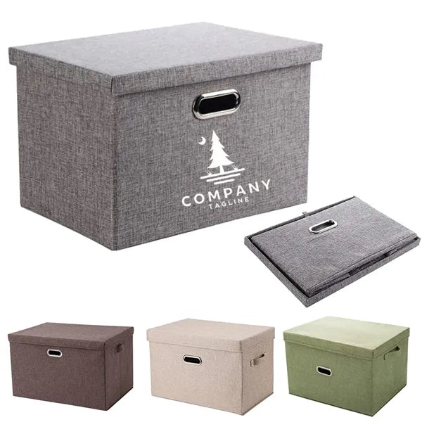 Foldable Closet Storage Box with Lid