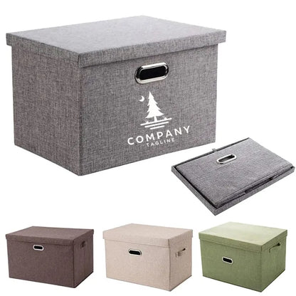 Foldable Closet Storage Box with Lid