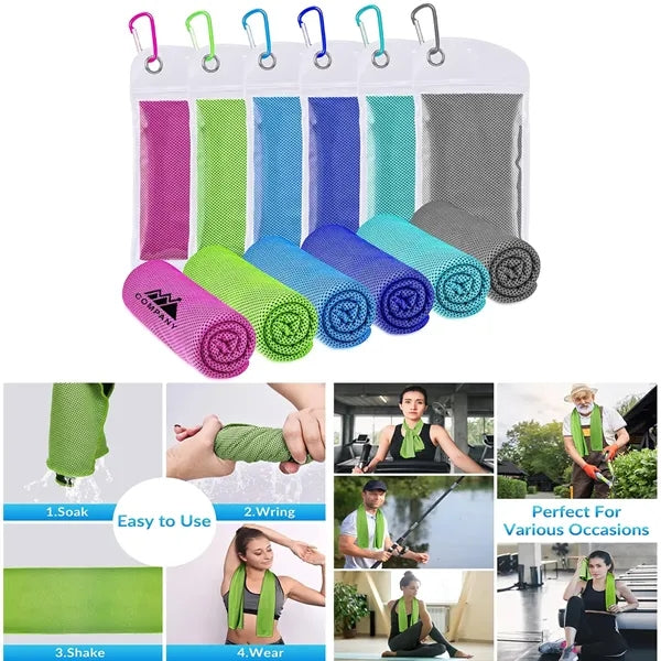 40"x12" Microfiber cooling towel