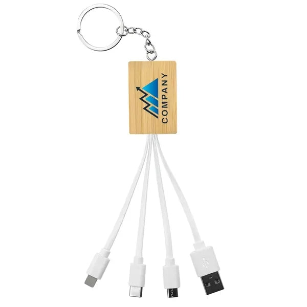 Bamboo 3-in-1 Charging Cable