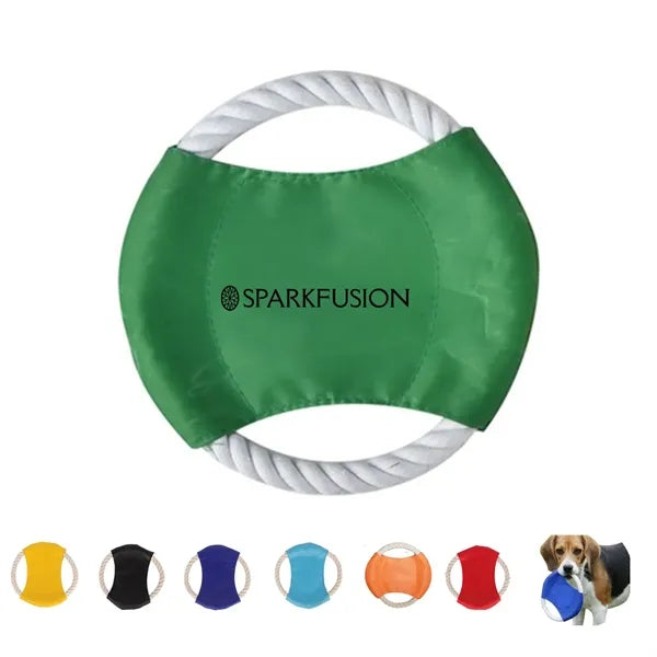 Natural Cotton Rope Pet Dog Flying Saucers
