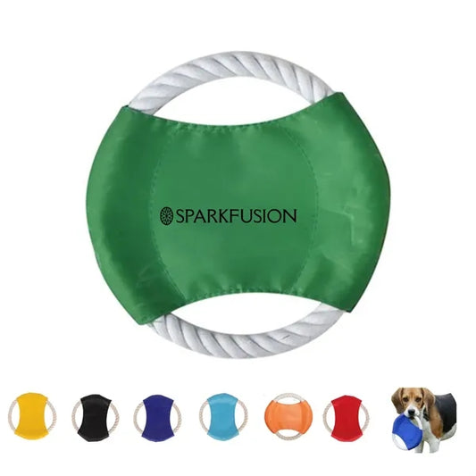 Natural Cotton Rope Pet Dog Flying Saucers