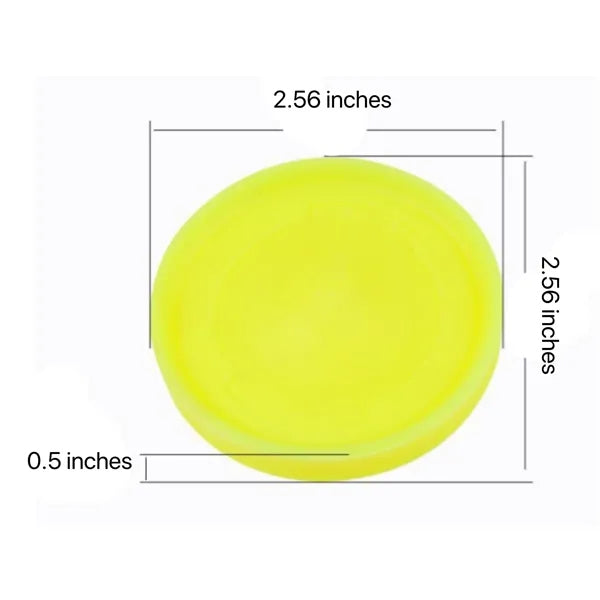 2.56" Mini Silicone Flying Disc
