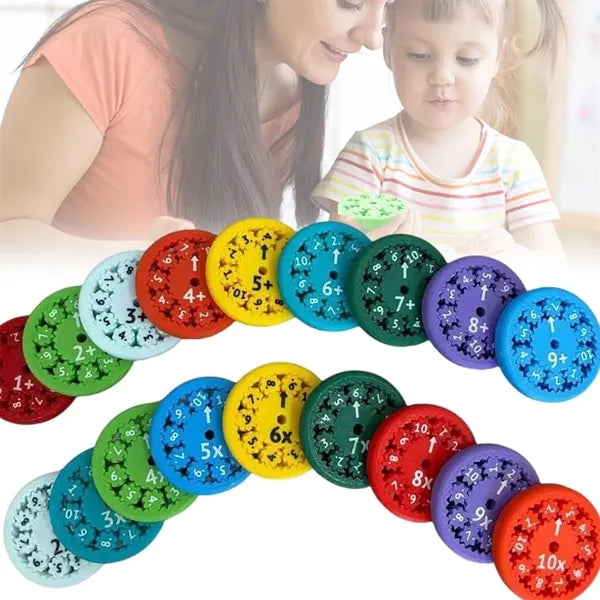 Math Fidgets Spinners 18Pcs