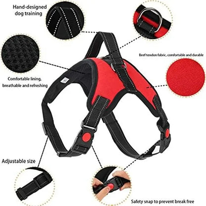 Pet Dog Soft Adjustable Harness