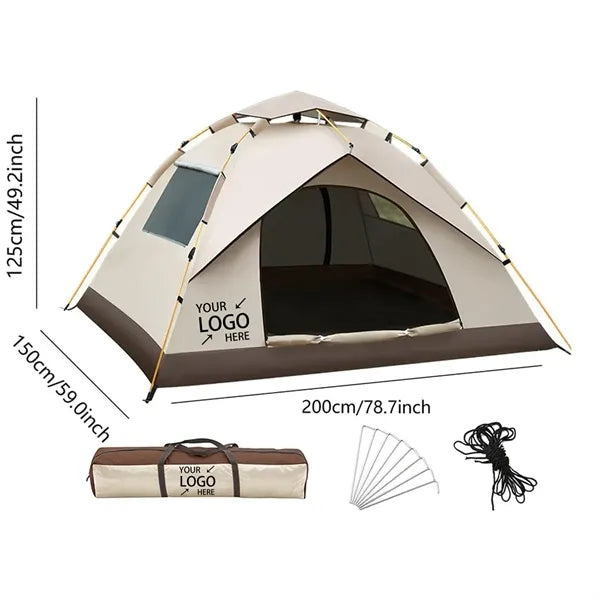 2-3 Persons Automatic Quick Opening Camping Tent