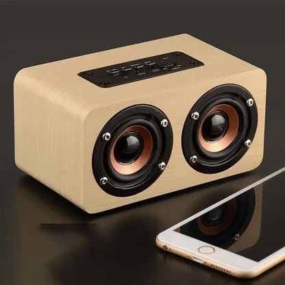 Wireless Bluetooth Speaker Wooden