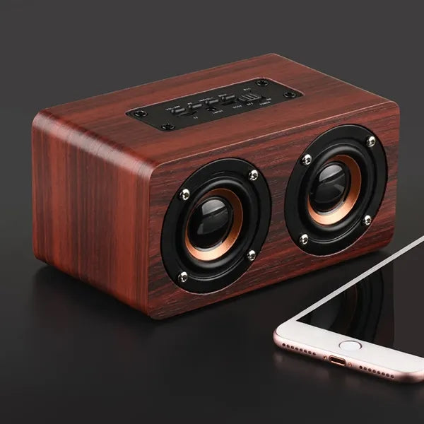 Wireless Bluetooth Speaker Wooden