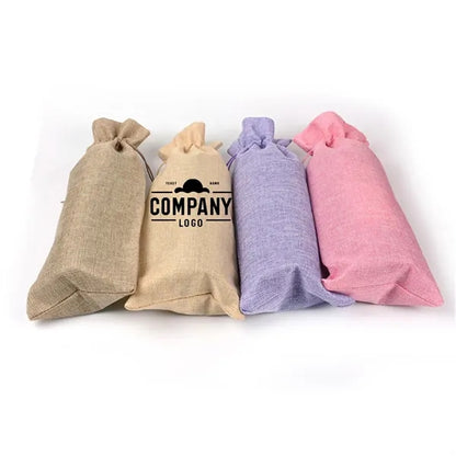 Burlap Wine Bags