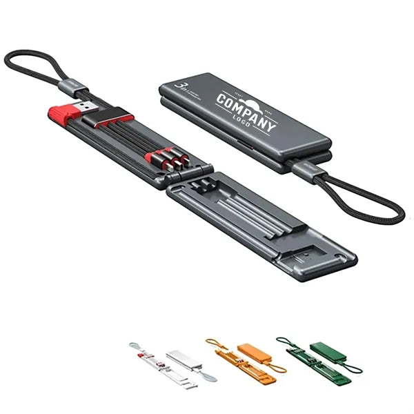 Retractable 3 In 1 Charging Cable