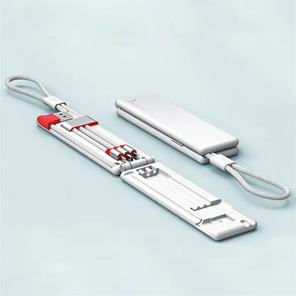 Retractable 3 In 1 Charging Cable