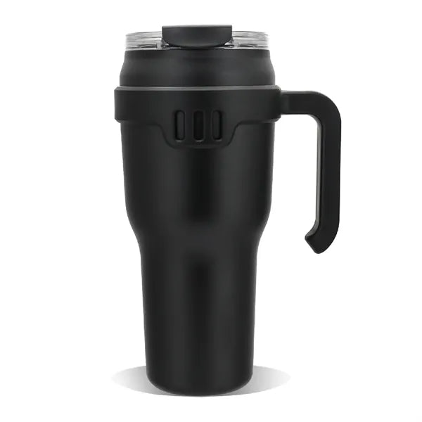 40 oz. Stainless Vacuum Insulated Mug w/ Handle, Straw & Lid