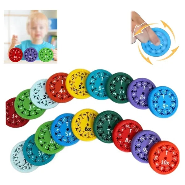 Math Fidget Spinners